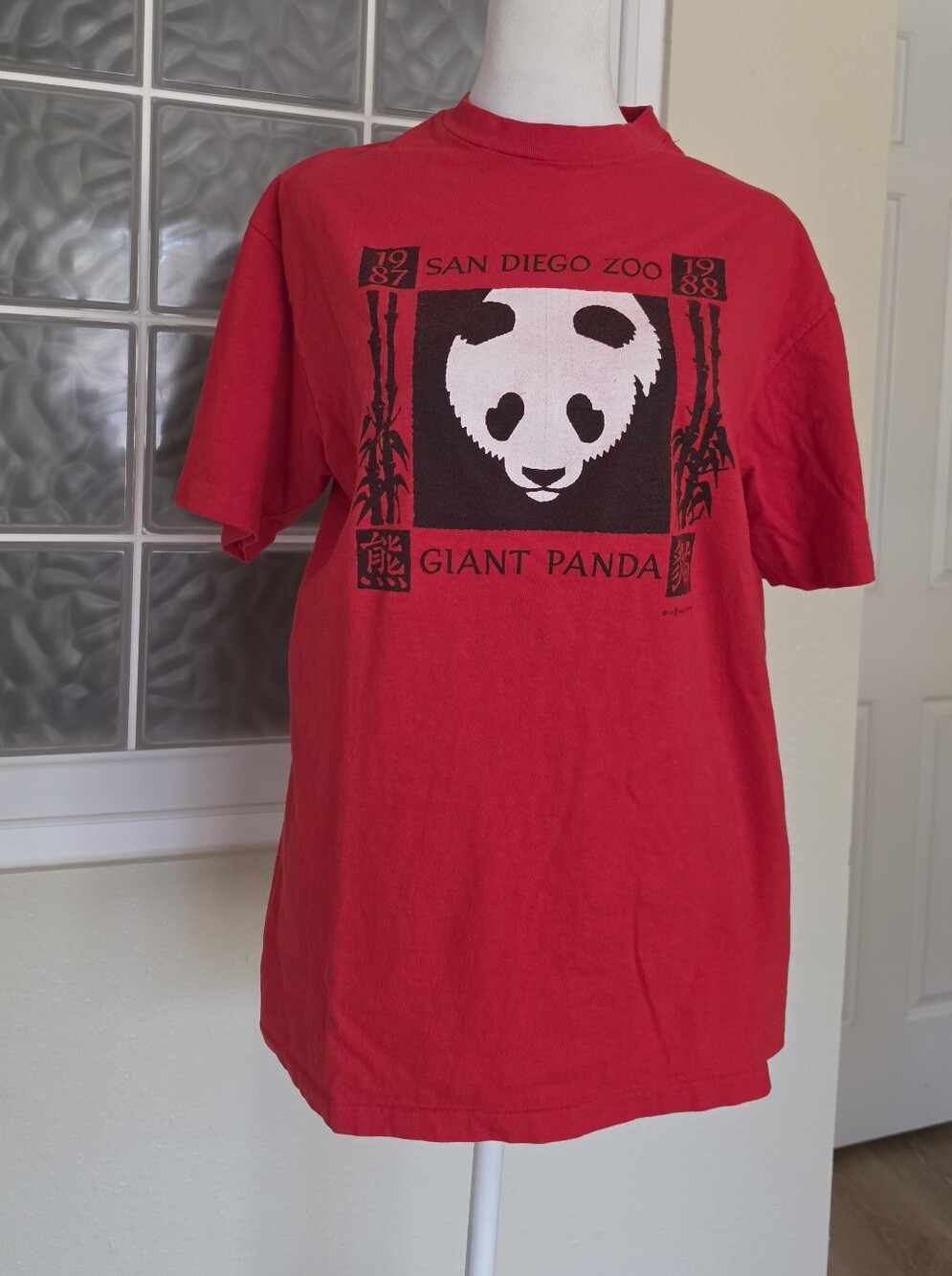 San Diego Zoo Giant Panda Tee - Red